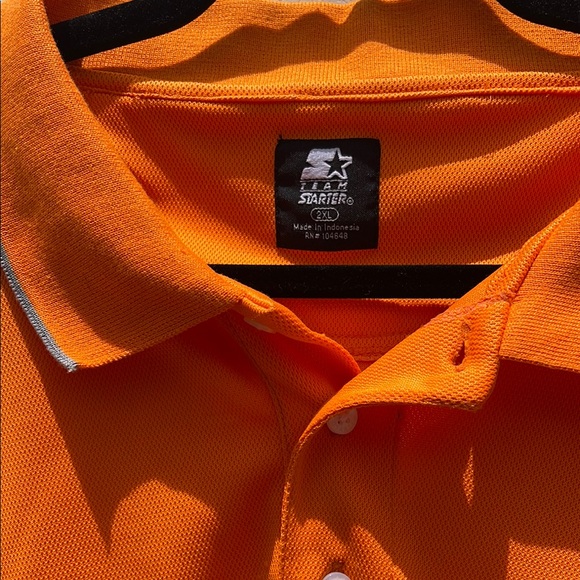 Starter- Tennessee Volunteers Polo Shirt- 2XL - Picture 3 of 8